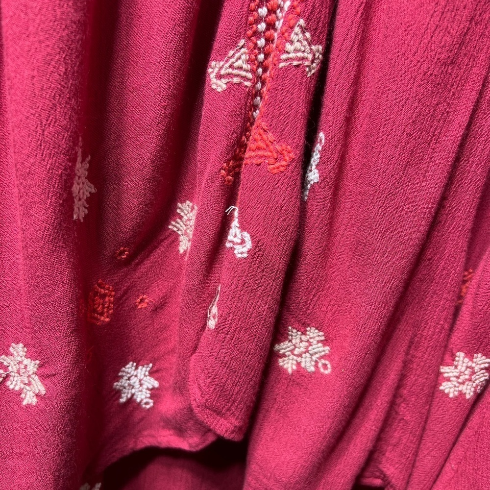 FP Star Gazer Dress in Red. Boho Dress size medium - Picture 5 of 9